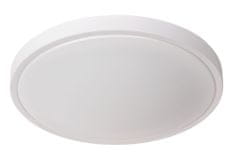LUCIDE DASHER - Zapustené stropné svietidlo Kúpeľňa - Ø 41 cm - LED - 1x24W 2700K - IP44 - Biela