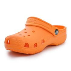 Crocs Dreváky oranžová 34 EU Classic