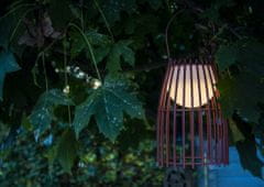 LUCIDE FJARA - Stolová lampa Outdoor - Ø 17,5 cm - LED Rozm. - 1x0,3W 3200K - IP44 - 3 StepDim - Rust Brown