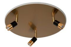 LUCIDE JUBEL - Zapustené stropné svietidlo - Ø 48 cm - LED Rozm. - 2700 K - Matné zlato / mosadz