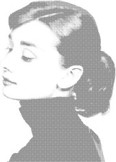 ZUTY Bodkovanie - Audrey Hepburn I 40x50 cm NO