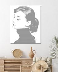 ZUTY Bodkovanie - Audrey Hepburn I 40x50 cm NO