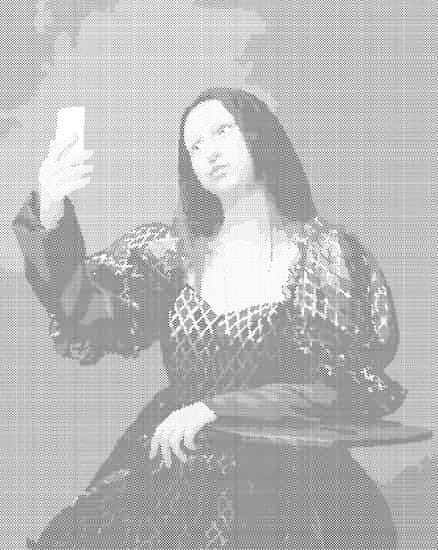 ZUTY Bodkovanie - MONA LISA SELFIE