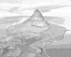 ZUTY Bodkovanie - HORA KIRKJUFELL 40x50 cm NO