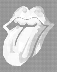 ZUTY Bodkovanie - POP-ART IKONA ROLLING STONES 40x50 cm NO