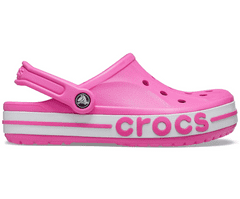 Crocs Bayaband Clogs Unisex, 39-40 EU, M7W9, Dreváky, Šlapky, Papuče, Electric Pink, Ružová, 205089-6QQ