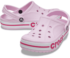 Crocs Bayaband Clogs Unisex, 39-40 EU, M7W9, Dreváky, Šlapky, Papuče, Ballerina Pink/Candy Pink, Ružová, 205089-6TG