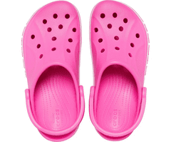 Crocs Bayaband Clogs Unisex, 39-40 EU, M7W9, Dreváky, Šlapky, Papuče, Electric Pink, Ružová, 205089-6QQ