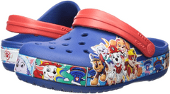 Crocs Fun Lab Paw Patrol Band Clogs pre deti, 19-20 EU, C4, Dreváky, Šlapky, Papuče, Blue Jean, Modrá, 205509-4GX