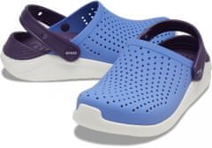 Crocs LiteRide Clogs pre deti, 27-28 EU, C10, Dreváky, Šlapky, Papuče, Lapis/Mulberry, Fialová, 205964-4SF