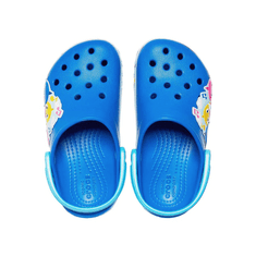 Crocs Fun Lab Baby Shark Band Clogs pre deti, 19-20 EU, C4, Dreváky, Šlapky, Papuče, Bright Cobalt, Modrá, 206704-4JL