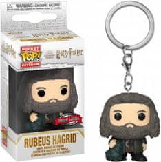 Funko Pop! Zberateľská kľúčenka Keychain Harry Potter Holiday Rubeus Hagrid