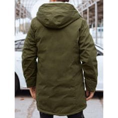 Dstreet Pánska zimná bunda IMMA zelená tx4606 XXL