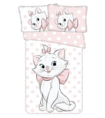 Jerry Fabrics Disney obliečky do postieľky Marie Cat Dots 03 baby 100x135, 60x40 cm