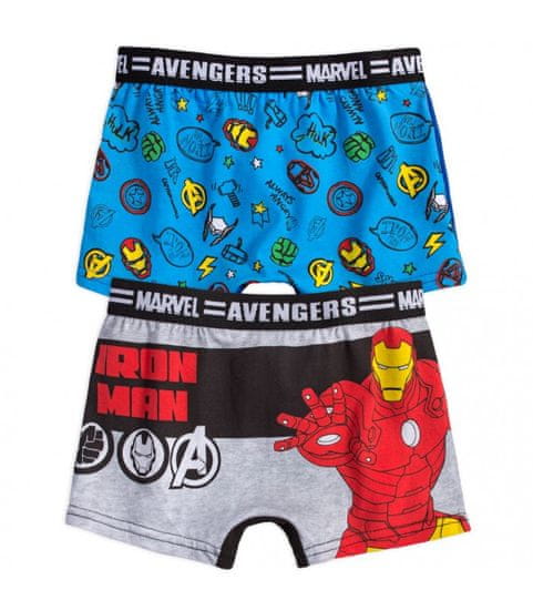 Avengers Chlapčenské boxerky Avengers Iron Man 2ks 2-8 rokov