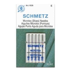 Schmetz Ihly na mikrovlákno 130/705 HM V4S 60-80 MICROTEX