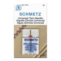 Schmetz Dvojihla univerzálna 130/705 H ZWI 1,6 SBS 70 UNIVERSAL TWIN