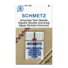 Schmetz Dvojihla univerzálna 130/705 H ZWI 2,5 SCS 80 UNIVERSAL TWIN