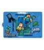 Jedálenská Podložka Minecraft modrá 43x28 cm