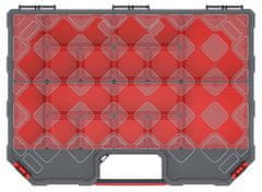 Prosperplast Organizér TAMON IV černo-červený, varianta 28,4x19,5 cm