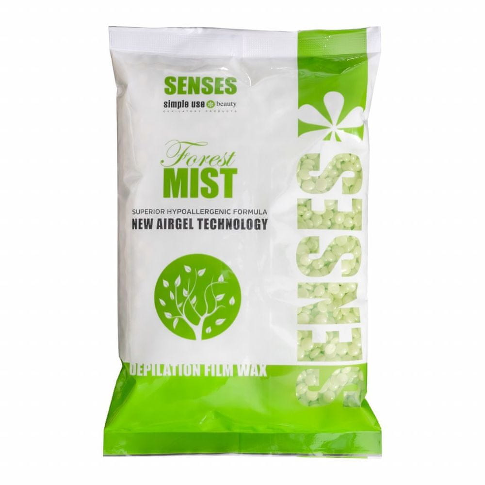 Simple Use Beauty Depilačný vosk zrnká SENSES Forest MIST - 800g