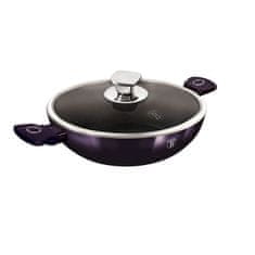 Berlingerhaus Panvica WOK s titánovým povrchom 30 cm Purple Eclipse Collection