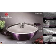 Berlingerhaus Panvica WOK s titánovým povrchom 30 cm Purple Eclipse Collection