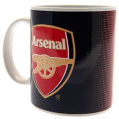 FAN SHOP SLOVAKIA Hrnček Arsenal FC, červeno-čierny, 300 ml