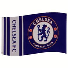 FAN SHOP SLOVAKIA Vlajka FC Chelsea, modrá, 152x91 cm