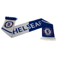 FAN SHOP SLOVAKIA Šál Chelsea FC, modro-biely, 132x19 cm