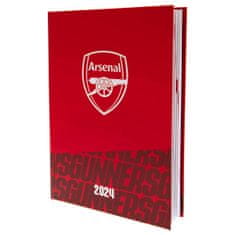 FAN SHOP SLOVAKIA Diár 2024 Arsenal FC, týždenný, A5