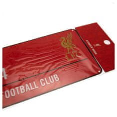 FAN SHOP SLOVAKIA Plechová ceduľa Liverpool FC, červená, lakovaná, 40x18cm