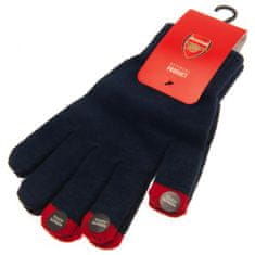 FAN SHOP SLOVAKIA Pletené rukavice Arsenal FC, tmavo modré, touchscreen