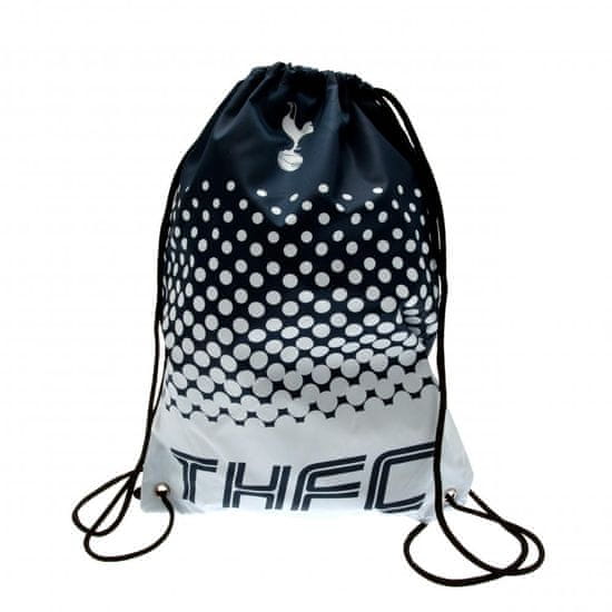 FAN SHOP SLOVAKIA Športový vak Tottenham Hotspur FC, bielo-čierny, 44x33 cm