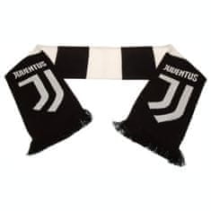 FAN SHOP SLOVAKIA Šál Juventus Turín FC, čierno-biela, 132x19 cm