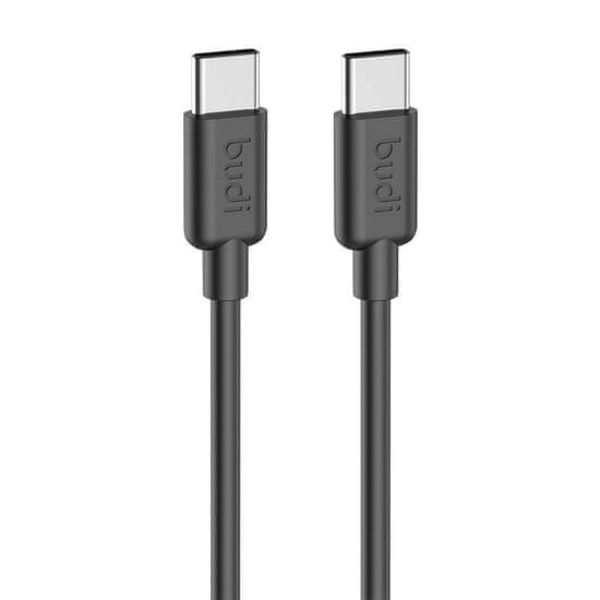 Budi Kábel USB-C na USB-C Budi 65W 1,2 m (čierny)