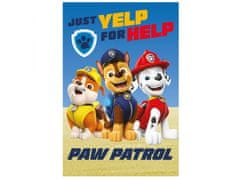 Paw Patrol Psi Patrol Chase, Marshall, Rubble Hojda/deka 100x150 cm, OEKO-TEX