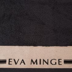 ModernHome SILK uterák 70x140 cm čierny EVA MINGE