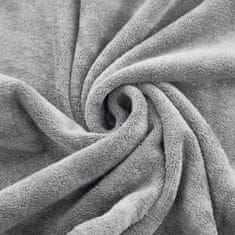 ModernHome Rýchloschnúci uterák AMY 70x140 oceľ