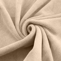 ModernHome Rýchloschnúci uterák AMY 70x140 béžový