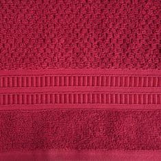 ModernHome ROSITA mäkký uterák 70x140 červený