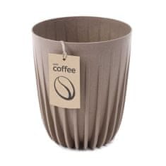 ModernHome Kanvica Stripped ECO coffee latte 25xh30 cm