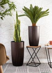 ModernHome Kanvica Stripped Tall ECO na kávu espresso 25xh42 cm