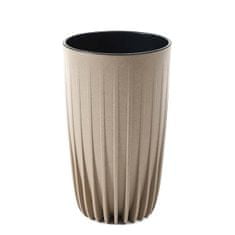 ModernHome Kanvica Stripped Tall ECO coffee latte 25xh42 cm