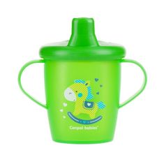 Canpol BABIES Hrnček nevylievací TOYS 250ml - zelený