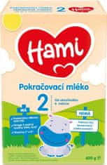 Hami 2 Mlieko pokračovacie 600 g