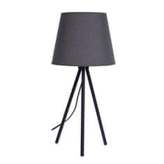 ModernHome Sivé 55 cm tienidlo stolovej lampy
