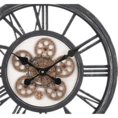 ModernHome Nástenné hodiny Loft s ozubeným kolieskom 50 cm