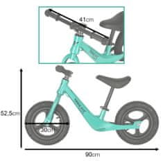 KIK KX4357 Detské odrážadlo - bicykel Trike Fix Active X2 zelený