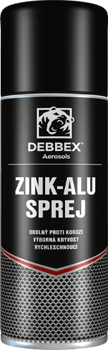 Den Braven Zink - Alu sprej 400 ml aerosolový sprej